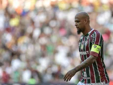 Felipe Melo derruba Bidon de propósito após gol do Corinthians; Veja!
