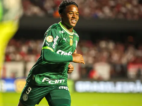 Endrick fará último clássico pelo Palmeiras diante do São Paulo nesta segunda
