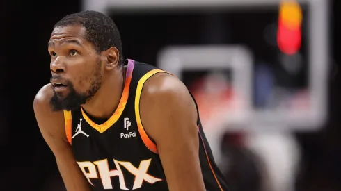 Kevin Durant: trio com Devin Booker e Bradley Beal está eliminado da temporada 2023/24 da NBA (Foto: Christian Petersen/Getty Images)