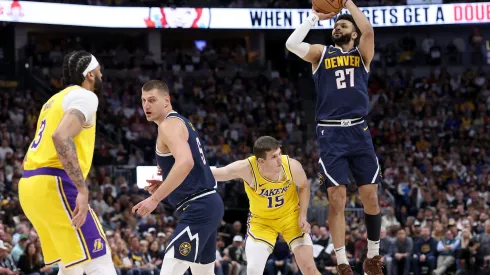 Jamal Murray foi destaque dos Nuggets em mais de um jogo na série contra os Lakers (Foto: Matthew Stockman/Getty Images)