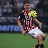 Titular do São Paulo, Pablo Maia se pronuncia após sofrer grave lesão na coxa: \'uma sensação muito ruim