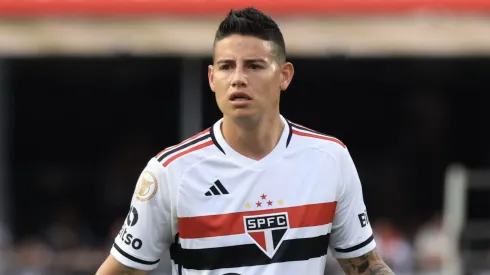 James não consegue render pelo São Paulo.