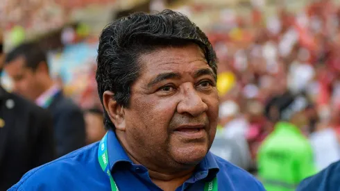 RJ - RIO DE JANEIRO - 17/09/2023 - COPA DO BRASIL 2023, FLAMENGO X SAO PAULO - Ednaldo Rodrigues presidente da Confederacao Brasileira de Futebol visto antes da partida entre Flamengo e Sao Paulo no estadio Maracana pelo campeonato Copa do Brasil 2023.