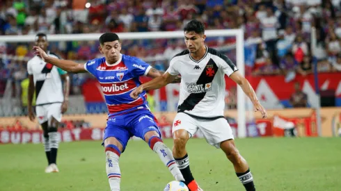 Jogadores de Fortaleza e Vasco pela Copa do Brasil