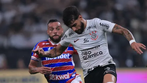 Corinthians e Fortaleza medem força na Neo Quimica Arena. Foto: Ettore Chiereguini/AGIF