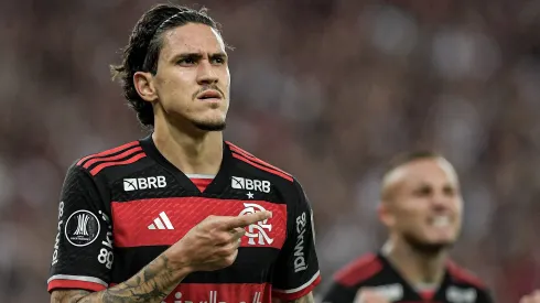 Flamengo de Pedro: Precisa da vitória fora de casa contra o Palestino (Foto: Thiago Ribeiro/AGIF)
