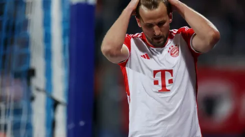 Harry Kane em partida da Bundesliga
(Foto: Lars Baron/Getty Images)