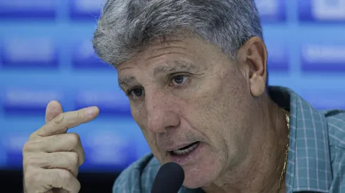 PR – PONTA GROSSA – 30/04/2024 – COPA DO BRASIL 2024, OPERARIO X GREMIO – Renato Gaucho tecnico do Gremio em coletiva de imprensa apos a partida contra o Operario no estadio Germano Kruger pelo campeonato Copa Do Brasil 2024. Foto: Joao Vitor Rezende Borba/AGIF