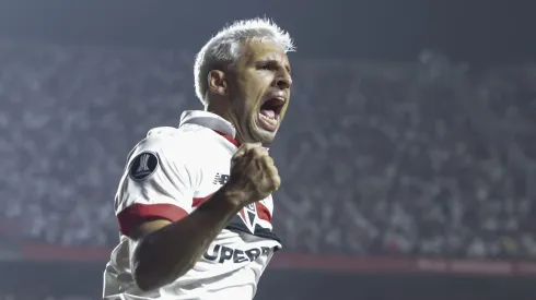 Calleri, um dos autores do gol contra o Cobresal. Alexandre Schneider/Getty Images.