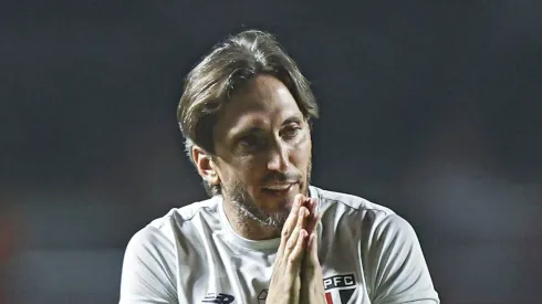 Zubeldía assumiu o SPFC há algumas semanas. Foto: Alexandre Schneider/Getty Images