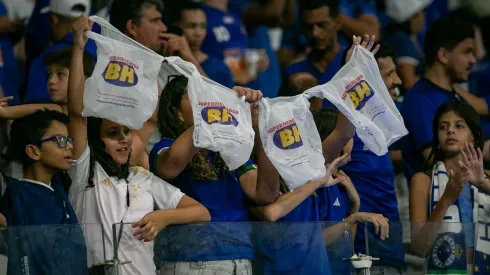 MG - BELO HORIZONTE - 28/04/2024 - BRASILEIRO A 2024, CRUZEIRO X VITORIA - Torcida do Cruzeiro durante partida contra Vitoria no estadio Mineirao pelo campeonato Brasileiro A 2024. Foto: Fernando Moreno/AGIF