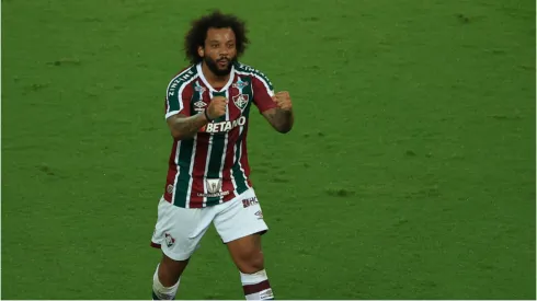 Foto: Buda Mendes/Getty Images - Marcelo comemorando.