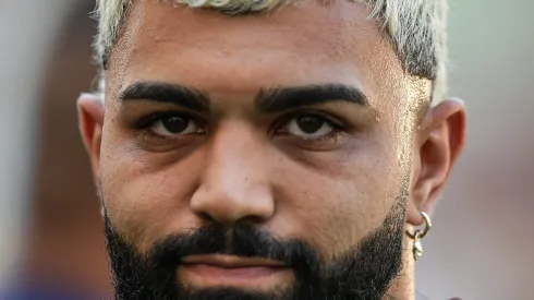 RJ - RIO DE JANEIRO - 11/05/2024 - BRASILEIRO A 2024, FLAMENGO X CORINTHIANS - Gabi jogador do Flamengo durante aquecimento antes da partida contra o Corinthians no estadio Maracana pelo campeonato Brasileiro A 2024.