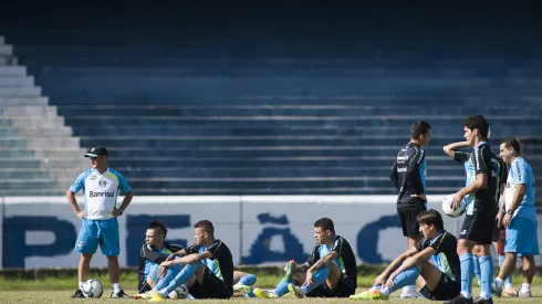 Olímpico volta a atividade após 11 anos. lembrança dedu treino do Grêmio no estádio Olímpico. Foto: Ramiro Furquim/AGIF