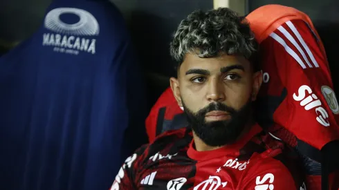 Gabigol em partida do Campeonato Brasileiro 2023
(Foto: Wagner Meier/Getty Images)