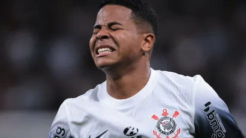 Wesley durante partida entre Corinthians e Argentinos Juniors, na Neo Química Arena, pela Copa Sul-Americana, no dia 14/05/2024.