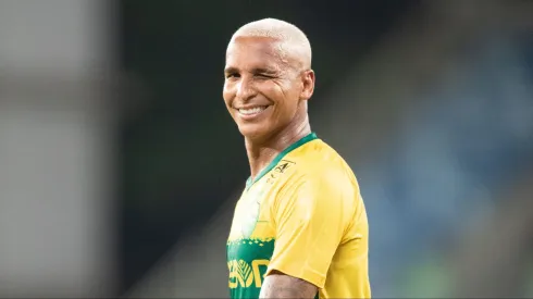 Deyverson jogador do Cuiaba durante partida contra o Porto Velho no estadio Arena Pantanal pelo campeonato Copa Verde 2024. Foto: Gil Gomes/AGIF