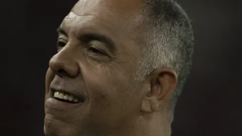 RJ - RIO DE JANEIRO - 20/02/2024 - CARIOCA 2024, FLAMENGO X BOAVISTA - Marcos Braz vice-presidente de futebol do Flamengo antes da partida contra o Boavista no estadio Maracana pelo campeonato Carioca 2024.
