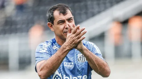 Carille durante vitória sobre o Brusque. Foto: Reinaldo Campos/AGIF