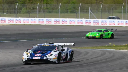 O líder do campeonato em 2014, Luca Engstler, em teste do DTM no circuito de Hockenheim (Foto: Christian Kaspar-Bartke/Getty Images)