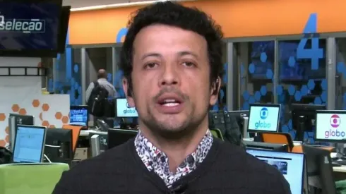 Gabigol, do Flamengo, vem sendo "acompanhado" por Hernan – Foto: Reprodução/SporTV.