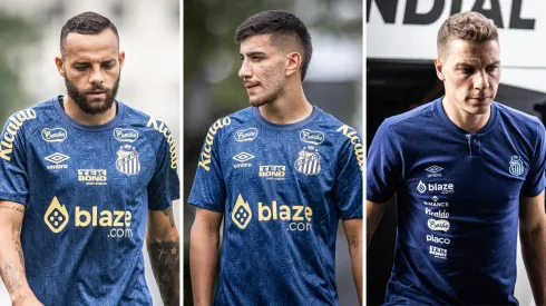 Guilherme, Pedrinho e Furch: O trio de ataque do Peixe está fora de combate