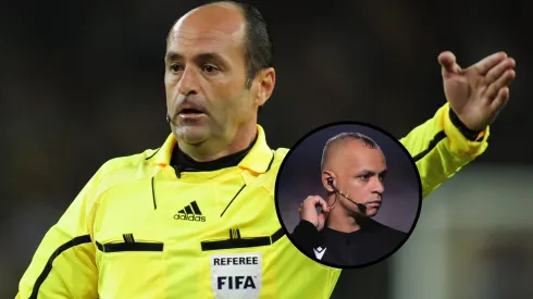 Ex-árbitro Carlos Eugênio Simon. Foto: Clive Mason/Getty Images. Foto Wilton Pereira: Ettore Chiereguini/AGIF