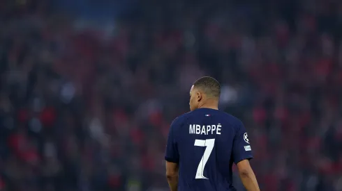 Kylian Mbappe do Paris Saint-Germain (Foto de Richard Heathcote/Getty Images)