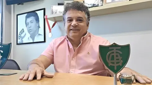 Foto: Daniel Hott - América - Alencar da Silveira defendeu gol polêmico