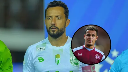 Nenê comenta possível retorno de Phillippe Coutinho ao Vasco. Foto Nenê: Walmir Cirne/AGIF. Foto Coutinho: Eric Alonso/Getty Images.