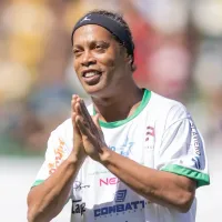 Em jogo solidário em prol do RS, Ronaldinho manda recado ao povo gaúcho: “que continuem com essa união”