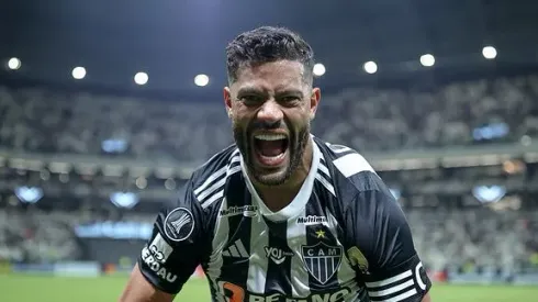 Hulk marca seu 16º gol em Libertadores com o Galo. Foto: Pedro Souza / Atlético