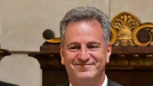 Rodolfo Landim no Plenário da Câmara Municipal do Rio de Janeiro. Dirigente consegue vitória nos bastidores.