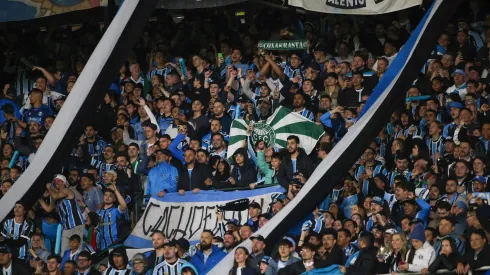Torcida do Grêmio na partida da Libertadores