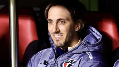 Foto: Marcello Zambrana/AGIF - Zubeldía vibrou muito com gol