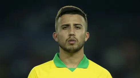 Matheus Henrique, em ação pela Seleção Brasileira Sub-20