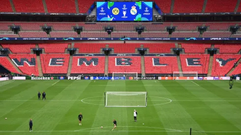 Wembley Stadium, palco para a decisão da Champions League 23/24. (Photo by Justin Setterfield/Getty Images)