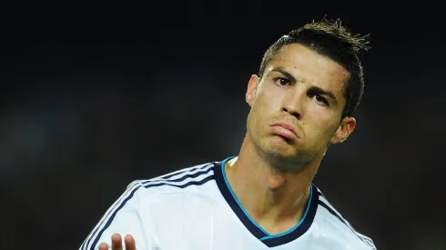 Cristiano Ronaldo em partida de La Liga entre Real Madrid vs Barcelona (Foto: Jasper Juinen/Getty Images)