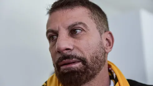 Vestiário do Vasco contou com a presença de Pedrinho.