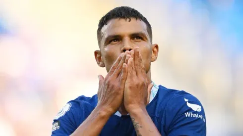 Thiago Silva só pode jogar no Fluminense em julho. Foto: Clive Mason/Getty Images