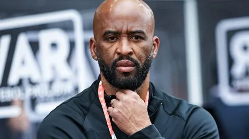 Fabinho Soldado, executivo de futebol do Corinthians, em partida contra o Cruzeiro, na Neo Química Arena, na decisão da Copa São Paulo, no dia 25/01/2024.