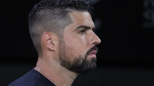 António Oliveira durante partida entre Corinthians e Ponte Preta, na Neo Química Arena, pelo Campeonato Paulista, no dia 25/02/2024.