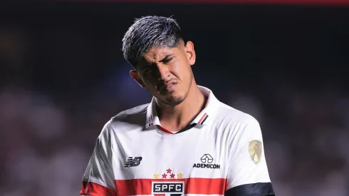 Alan em ação na Copa Libertadores da América. Foto: Ettore Chiereguini/AGIF