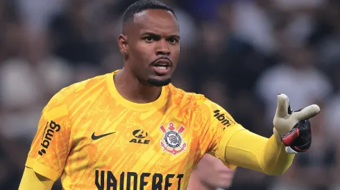 Carlos Miguel durante partida entre Corinthians e América-RN, na Neo Química Arena, pela Copa do Brasil, no dia 22/05/2024.