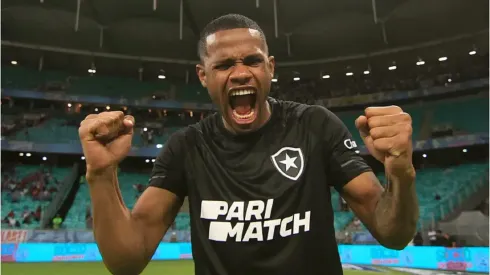 Foto: Vítor Silva/Botafogo - Júnior Santos garantiu a vitória do Botafogo pela Copa Libertadores