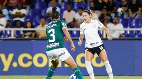 Palmeiras e Corinthians se enfrentam pelo Brasileirão. Divulgação/Ag. Corinthians.