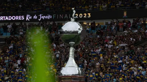 Taça da Libertadores no Maracanã durante a final do ano passado. Foto: Liamara Polli/AGIF