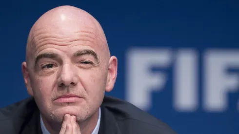 Giani infantino em evento da FIFA
. (Foto: Valeriano Di Domenico/Getty Images)