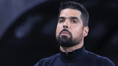 SP - SAO PAULO - 01/06/2024 - BRASILEIRO A 2024, CORINTHIANS X BOTAFOGO - Antonio Oliveira tecnico do Corinthians durante partida contra o Botafogo no estadio Arena Corinthians pelo campeonato Brasileiro A 2024. Foto: Marcello Zambrana/AGIF
