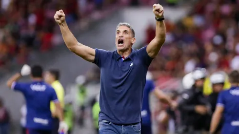 Pablo Vojvoda comemorando gol na Copa do Nordeste